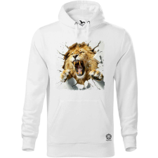 Magnolion 3D oroszlán v1 férfi pulóver - 19 szín, S-5XL férfi pulóver, kardigán