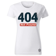 Magnolion 404 not found v1 női póló - 19 szín, XS-2XL