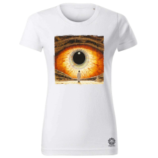 Magnolion A mindent is tudó óriás szem v4 női póló - 19 szín, XS-2XL