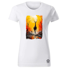 Magnolion Absztrakt baralangrajz v3 női póló - 19 szín, XS-2XL női póló