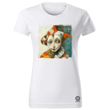 Magnolion Absztrakt bohóc v12 női póló - 19 szín, XS-2XL női póló