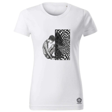 Magnolion Absztrakt bohóc v19 női póló - 19 szín, XS-2XL női póló