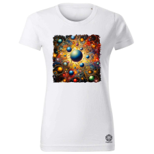 Magnolion Absztrakt csillagok v3 női póló - 19 szín, XS-2XL női póló