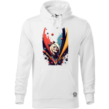 Magnolion Absztrakt Harley Quinn v1 férfi pulóver - 19 szín, S-5XL férfi pulóver, kardigán