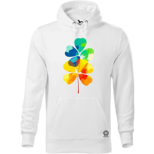 Magnolion Absztrakt lóhere v2 férfi pulóver - 19 szín, S-5XL férfi pulóver, kardigán
