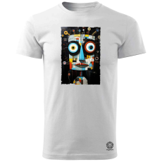 Magnolion Absztrakt modern arc v3 férfi póló - 19 szín, S-3XL