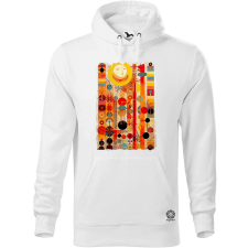 Magnolion Absztrakt népművészet v2 férfi pulóver - 19 szín, S-5XL férfi pulóver, kardigán