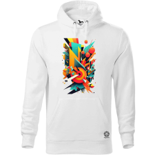Magnolion Absztrakt vibráló alakzatok v3 férfi pulóver - 19 szín, S-5XL férfi pulóver, kardigán