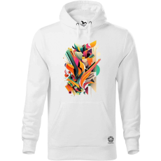 Magnolion Absztrakt vibráló alakzatok v4 férfi pulóver - 19 szín, S-5XL