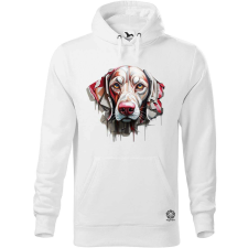 Magnolion Absztrakt Weimari vizsla v1 férfi pulóver - 19 szín, S-5XL férfi pulóver, kardigán