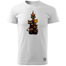 Magnolion Ácsorognak a cicák v3 férfi póló - 19 szín, S-3XL férfi póló