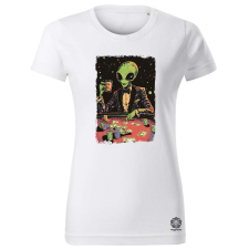 Magnolion Alien póker v2 női póló - 19 szín, XS-2XL női póló