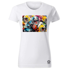 Magnolion Amerikai foci graffiti v1 női póló - 19 szín, XS-2XL női póló