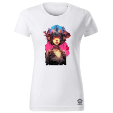 Magnolion Anime cyberpunk fantázia v12 női póló - 19 szín, XS-2XL