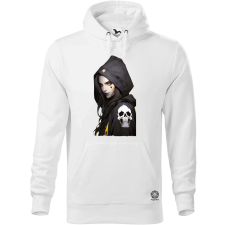 Magnolion Anime lány pózol v3 férfi pulóver - 19 szín, S-5XL férfi pulóver, kardigán