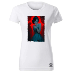 Magnolion Anime lány pózol v5 női póló - 19 szín, XS-2XL