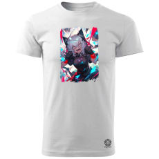 Magnolion Anime macskalány v1 férfi póló - 19 szín, S-3XL