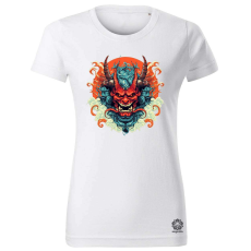 Magnolion Anime Oni maszk v2 női póló - 19 szín, XS-2XL