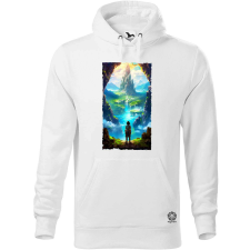 Magnolion Anime tájkép v2 férfi pulóver - 19 szín, S-5XL férfi pulóver, kardigán