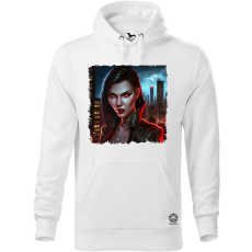 Magnolion Anime vámpír nő digitális művészet férfi pulóver - 19 szín, S-5XL