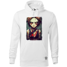 Magnolion Anime zombi lány férfi pulóver - 19 szín, S-5XL férfi pulóver, kardigán