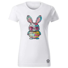 Magnolion Antropomorf húsvéti tojás v7 női póló - 19 szín, XS-2XL női póló