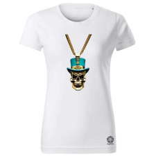 Magnolion Arany koponya medál v4 női póló - 19 szín, XS-2XL női póló