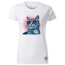 Magnolion Barokk punk cica v8 női póló - 19 szín, XS-2XL női póló