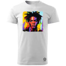 Magnolion Basquiat pop art v1 férfi póló - 19 szín, S-3XL férfi póló