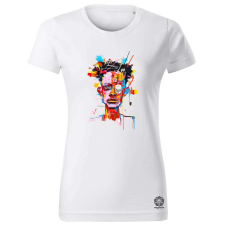 Magnolion Basquiat portré v1 női póló - 19 szín, XS-2XL női póló