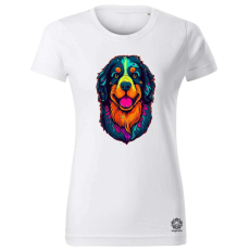 Magnolion Berni pásztorkutya v1 női póló - 19 szín, XS-2XL