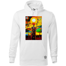 Magnolion Biolumineszcén művészet v5 férfi pulóver - 19 szín, S-5XL
