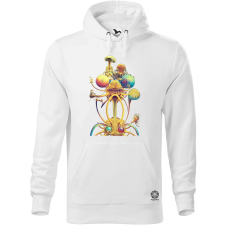 Magnolion Bizarr illusztráció férfi pulóver - 19 szín, S-5XL férfi pulóver, kardigán