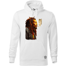 Magnolion Bob Marley portré v3 férfi pulóver - 19 szín, S-5XL férfi pulóver, kardigán