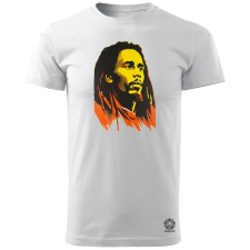 Magnolion Bob Marley v1 férfi póló - 19 szín, S-3XL férfi póló