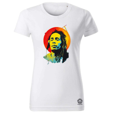 Magnolion Bob Marley v3 női póló - 19 szín, XS-2XL