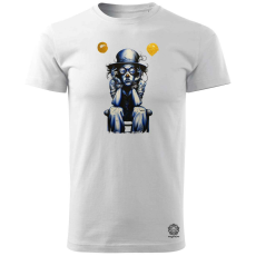 Magnolion Bohóc portré v1 férfi póló - 19 szín, S-3XL