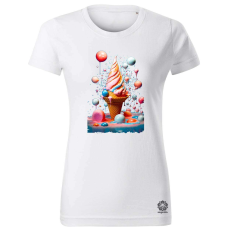 Magnolion Buborék fagyi v1 női póló - 19 szín, XS-2XL