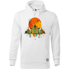 Magnolion Budapest foci absztrakt v1 férfi pulóver - 19 szín, S-5XL férfi pulóver, kardigán
