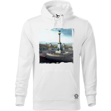 Magnolion Budapest Hősők tere fanart férfi pulóver - 19 szín, S-5XL férfi pulóver, kardigán