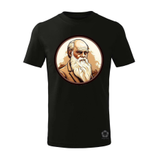 Magnolion Charles Darwin v6 gyerek póló - 11 szín, 4-12 éves
