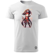 Magnolion Chibi kalóz v9 férfi póló - 19 szín, S-3XL férfi póló