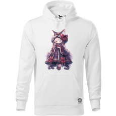 Magnolion Chibi macskalány v4 férfi pulóver - 19 szín, S-5XL