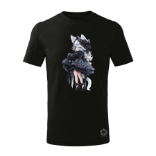 Magnolion Chibi macskalány v7 gyerek póló - 11 szín, 4-12 éves gyerek póló