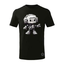 Magnolion Chibi mecha v2 gyerek póló - 11 szín, 4-12 éves gyerek póló