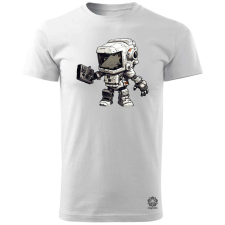 Magnolion Chibi mecha v4 férfi póló - 19 szín, S-3XL férfi póló