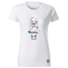Magnolion Chibi nővér v3 női póló - 19 szín, XS-2XL női póló