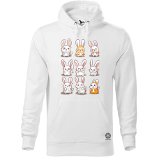 Magnolion Chibi nyuszik férfi pulóver - 19 szín, S-5XL férfi pulóver, kardigán