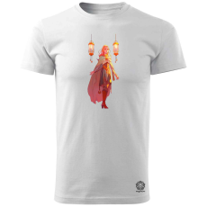 Magnolion Chibi varázslónő v3 férfi póló - 19 szín, S-3XL