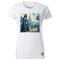 Magnolion Csempe művészet Csillagok háborúja v4 női póló - 19 szín, XS-2XL